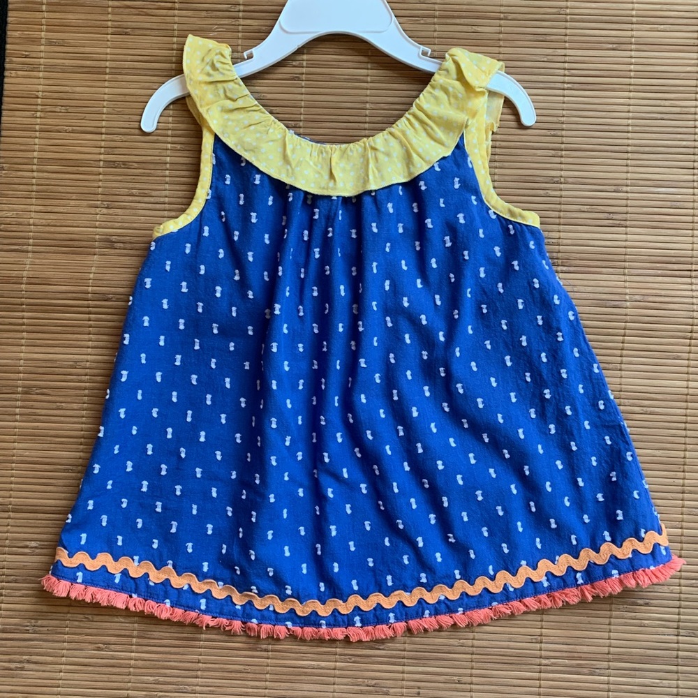 SN Matilda Jane Wheelbarrow Race Tunic Top Sz 4